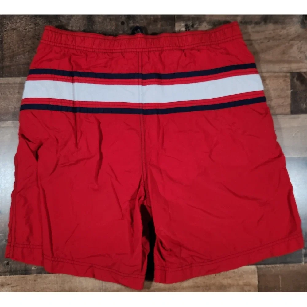 Vintage 90s Polo Sport Swim Trunks Mens Large Red Ralph Lauren Mesh Lined